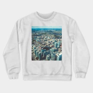 Toronto City Skyline Skyscapers Photograph Crewneck Sweatshirt